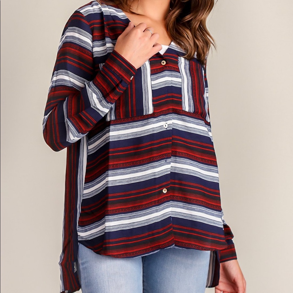 Hi-Lo Woven Top